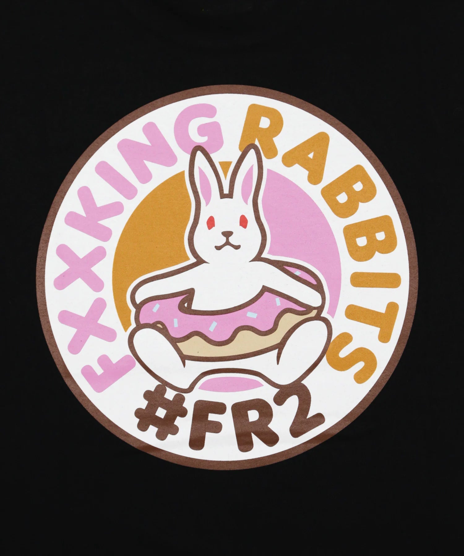 Rabbit Donut T-shirt frc2547