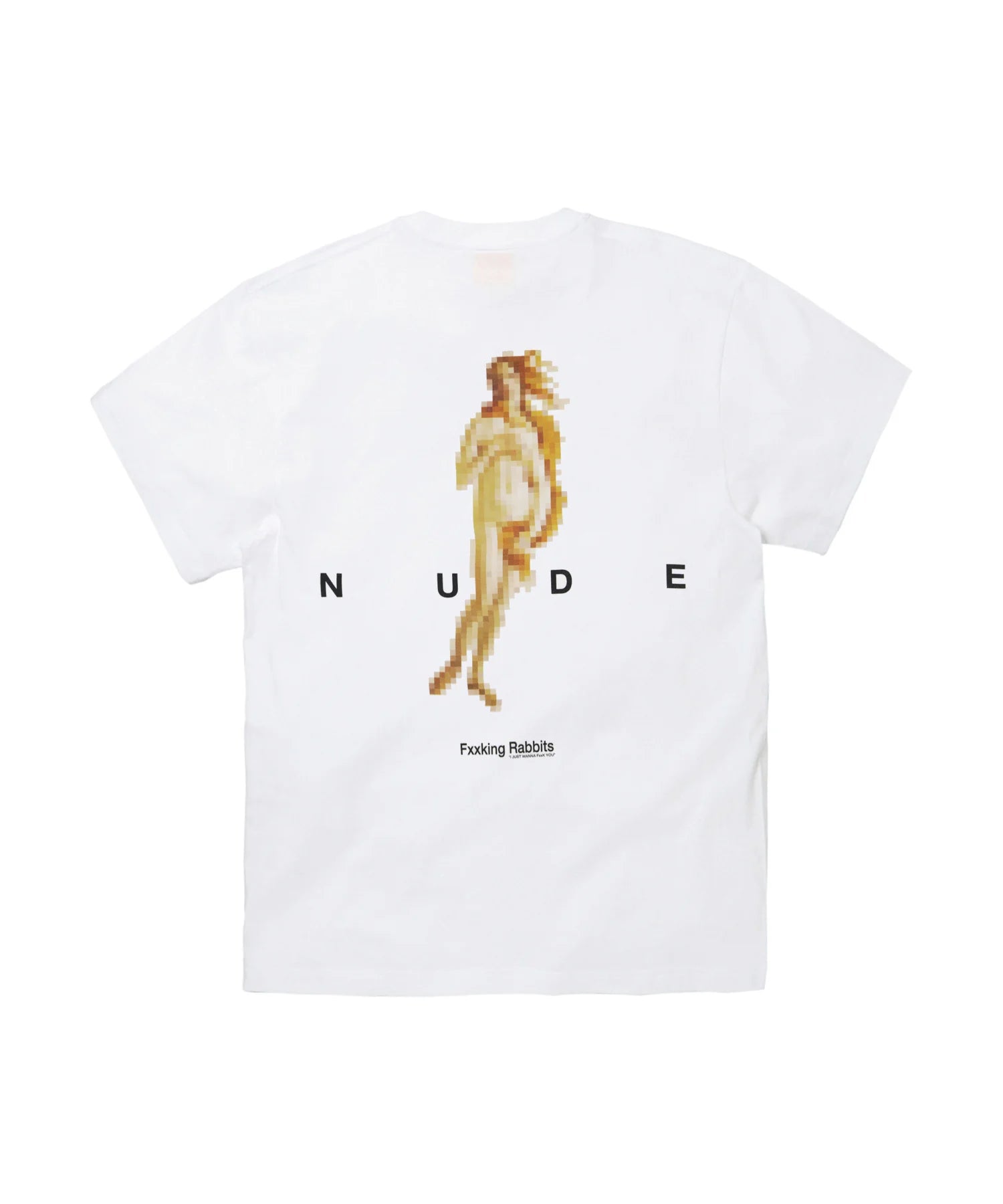 Pixelated Nude T-shirt frc2565