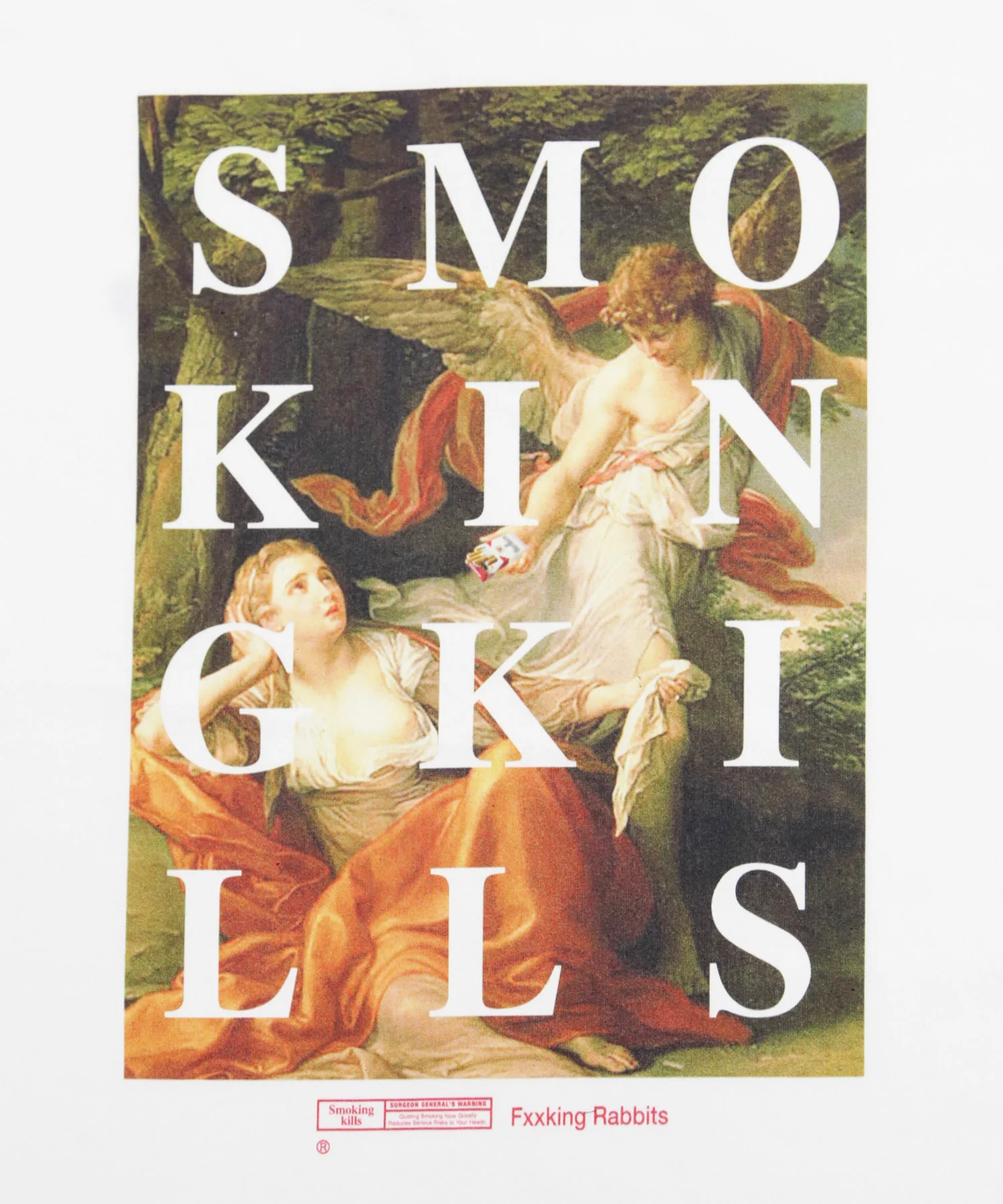 Smoking Angel T-shirt FRC2590