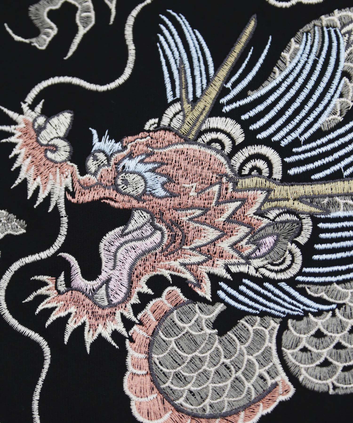 Embroidery Dragon T-shirt FRC2769