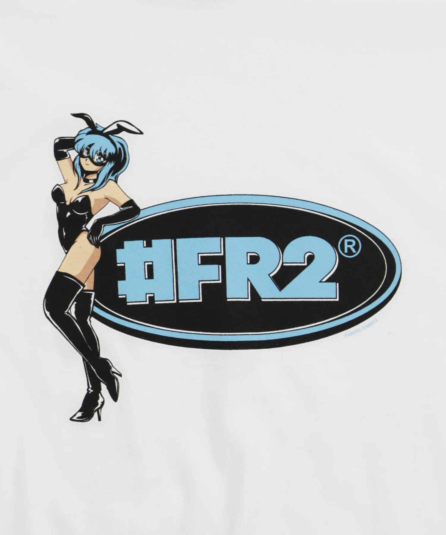 Bunny Girl Oval Logo T-shirt[FRC3011]