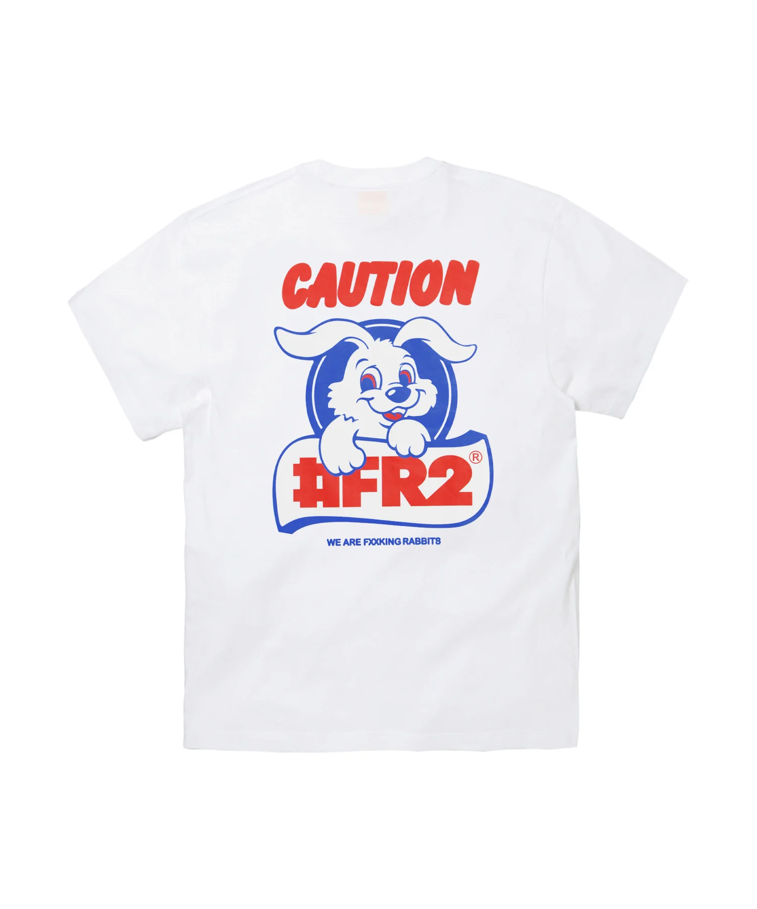 CAUTION Rabbit T-shirt[FRC3029]