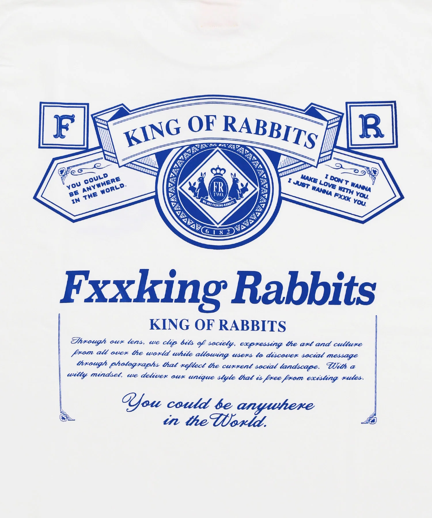 King of Rabbits T-shirt FRC3318