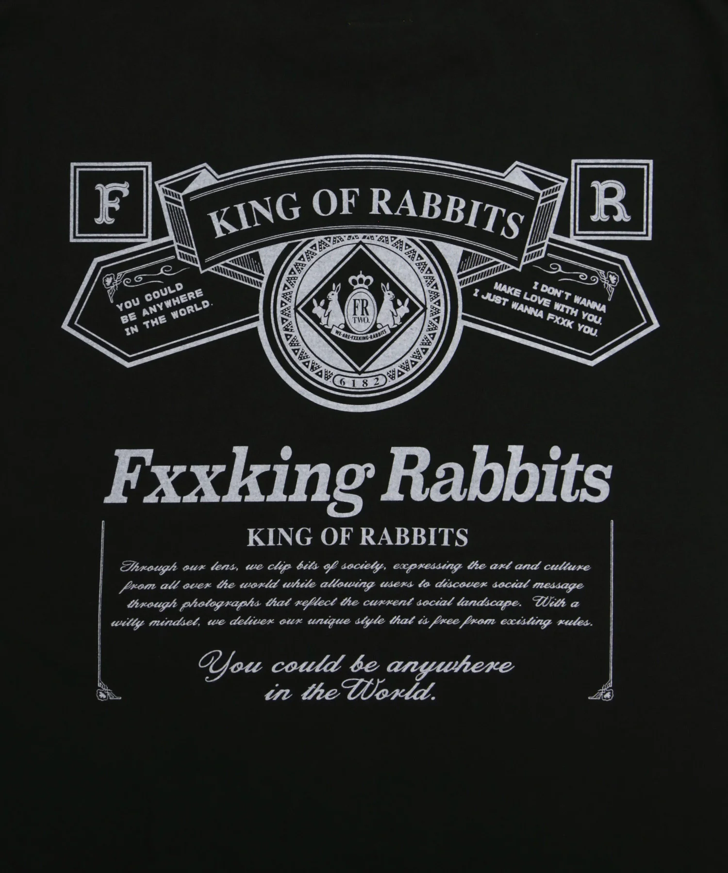 King of Rabbits T-shirt FRC3318