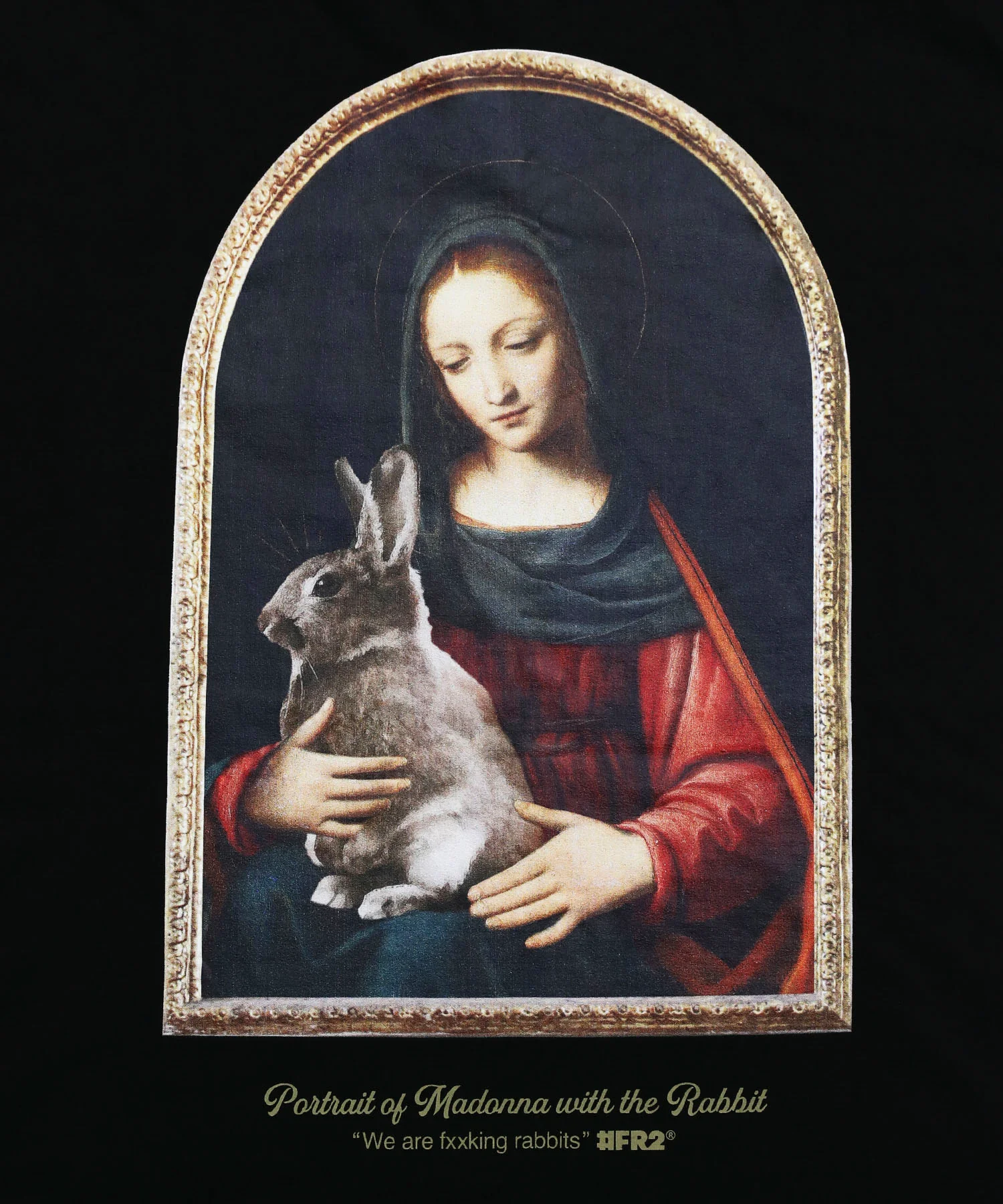 Madonna with the Rabbit Longsleeve T-shirt FRC3452