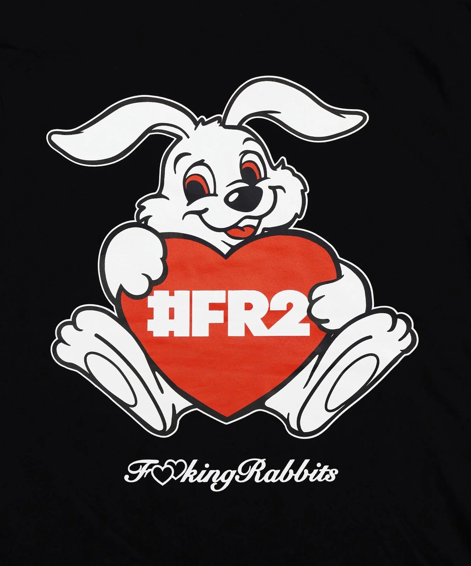 Heart Rabbit T-Shirt[FRC3645]