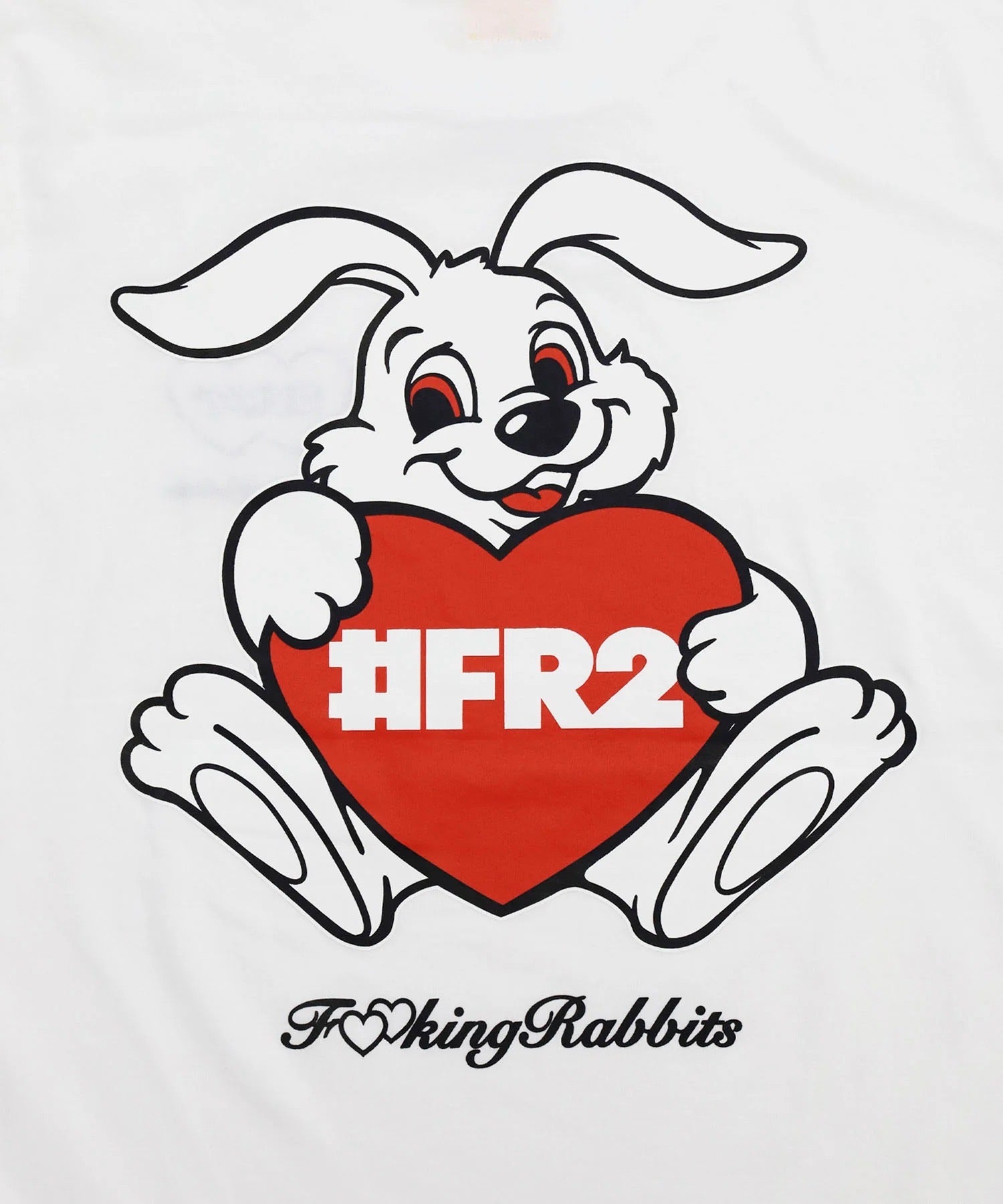 Heart Rabbit T-Shirt[FRC3645]