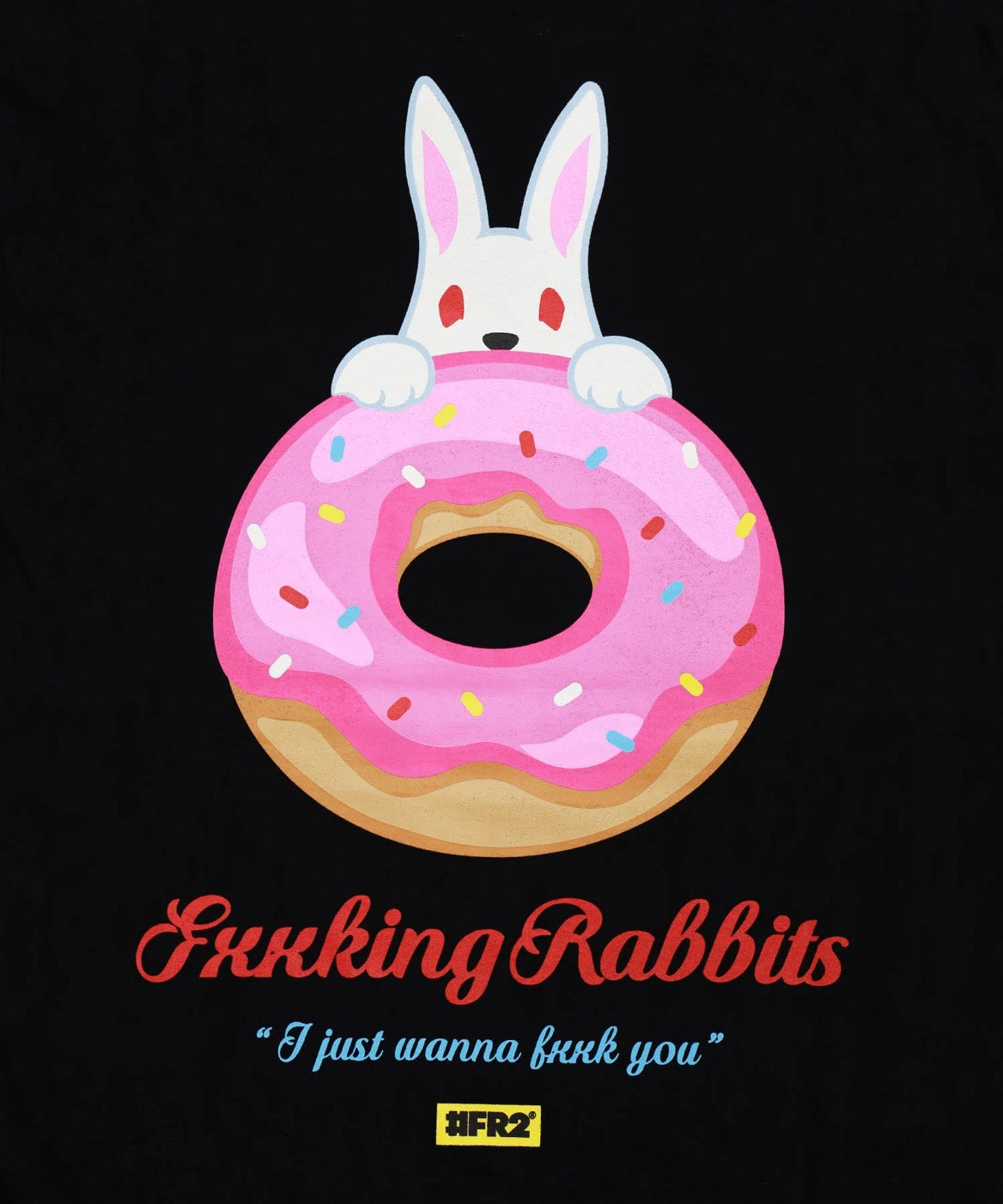 Rabbit donut T-Shirt [FRC4030] – #FR2 Bangkok