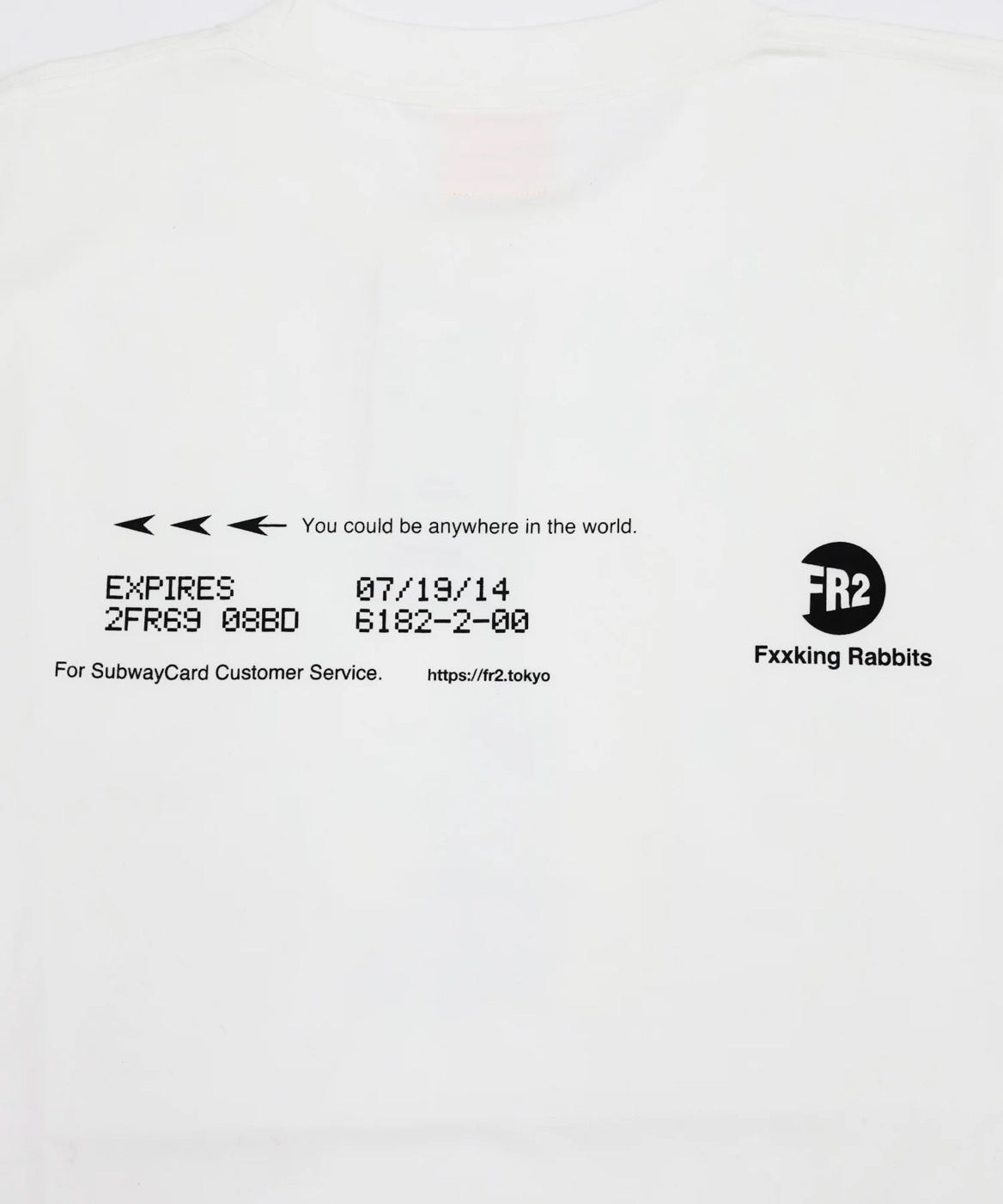 RTA Subway Card T-shirt [FRC3703]