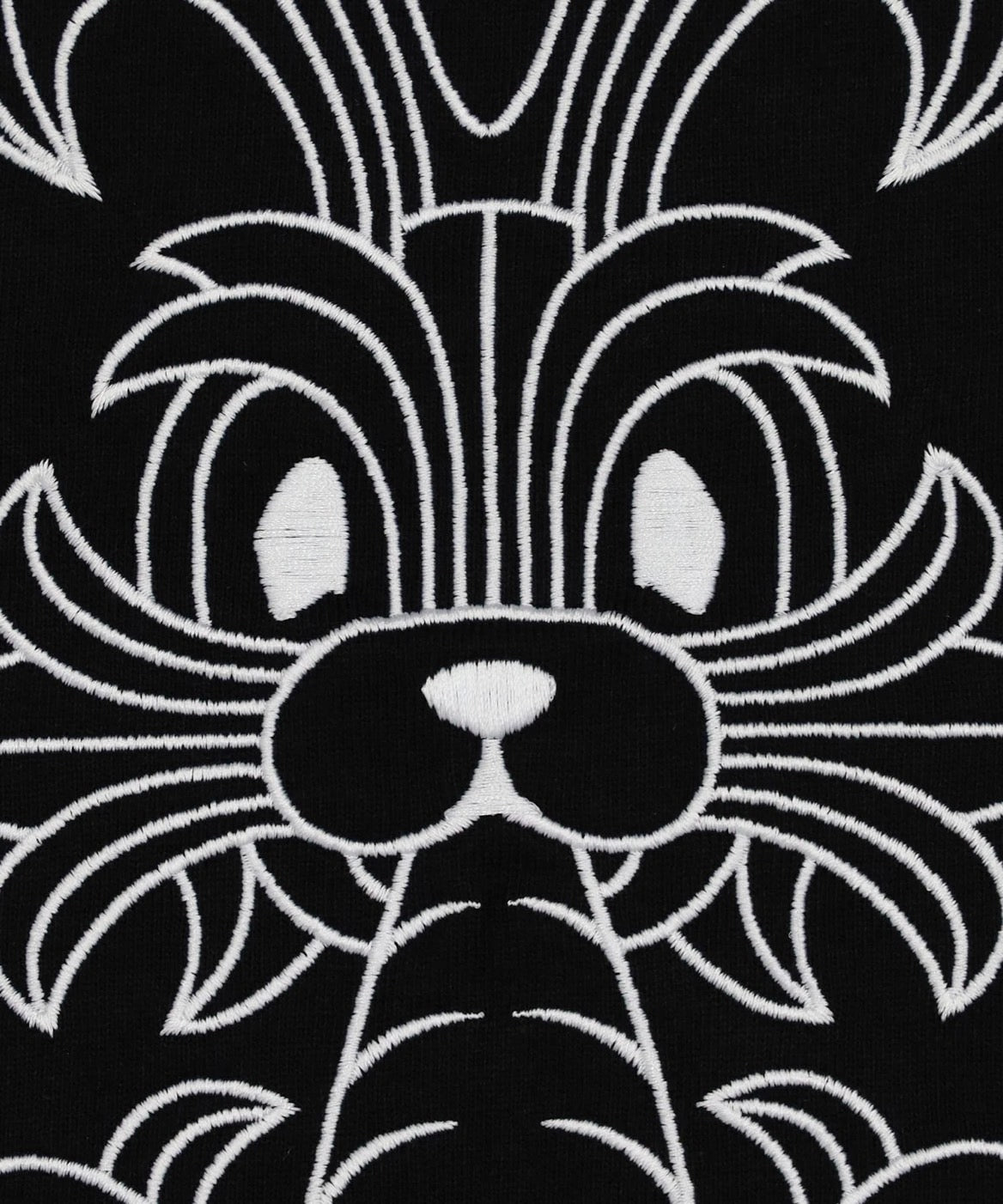Embroidery Carrot Rabbit T-shirt [FRC3876]