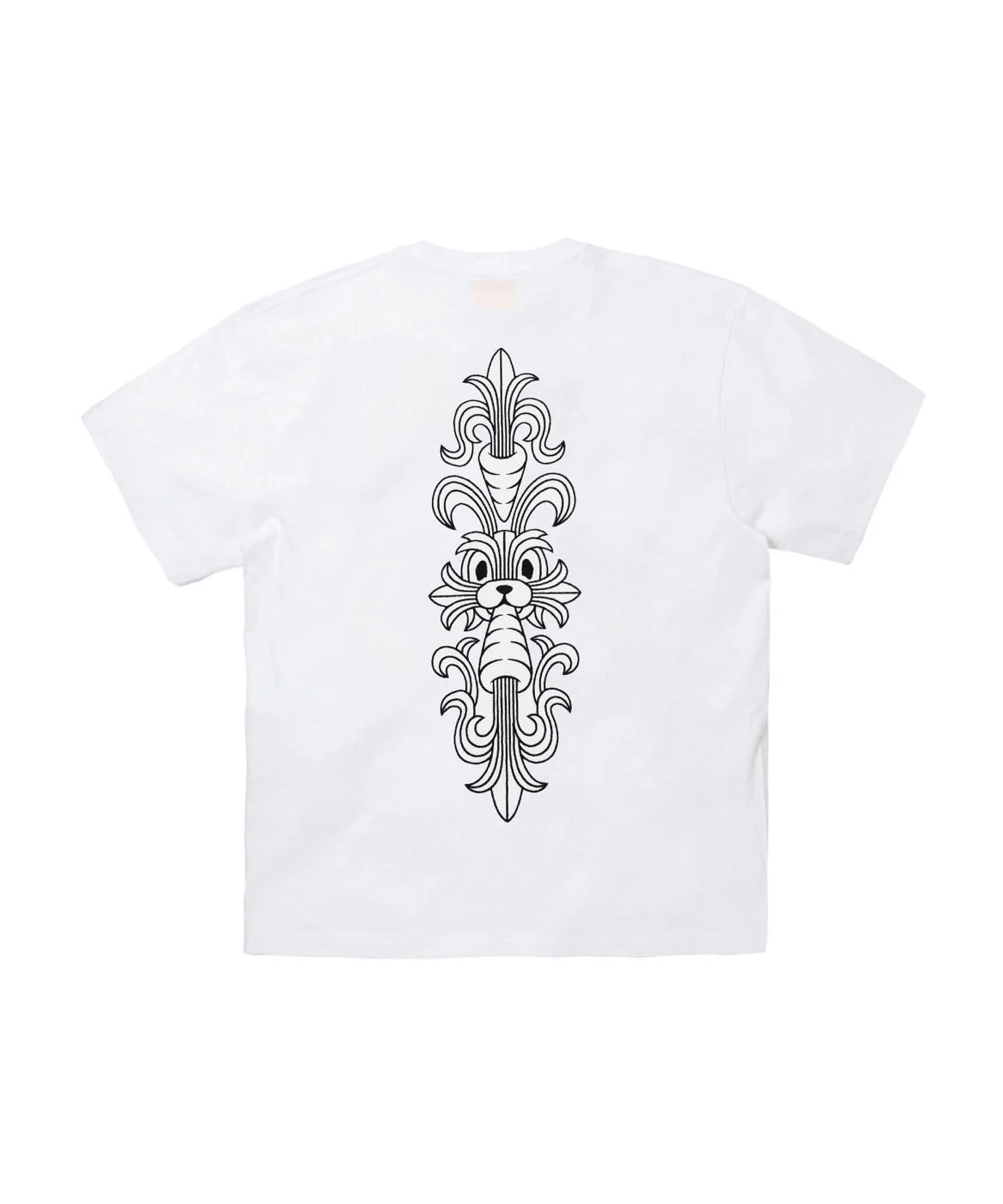 Embroidery Carrot Rabbit T-shirt [FRC3876]