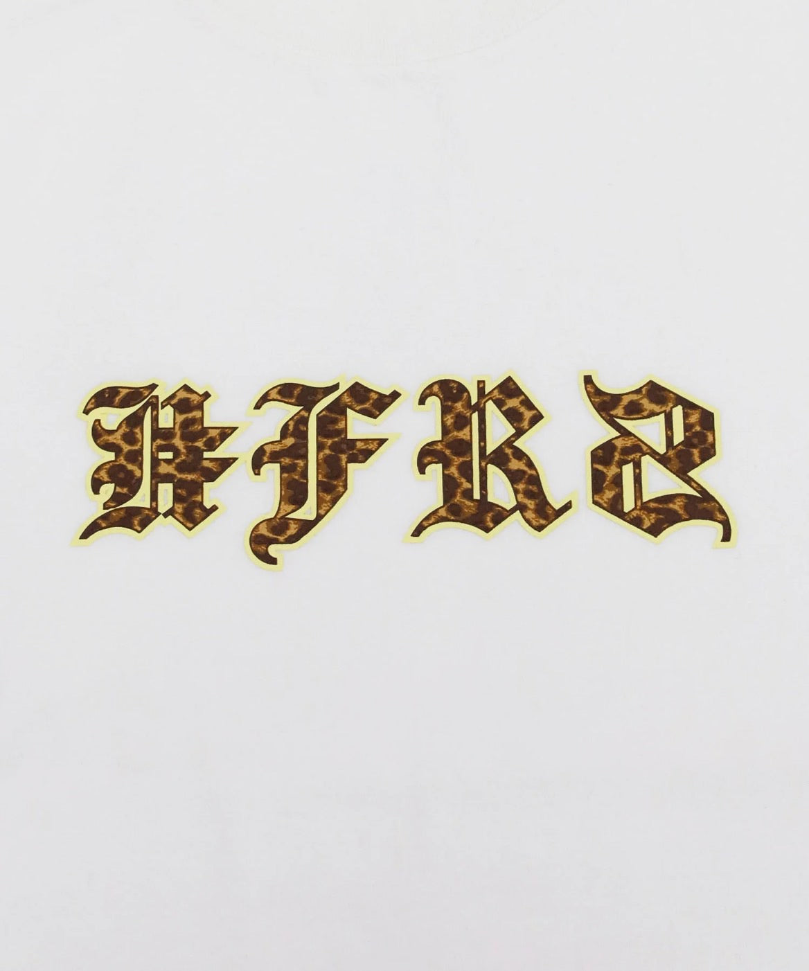 Leopard Logo T-shirt [FRC4010]